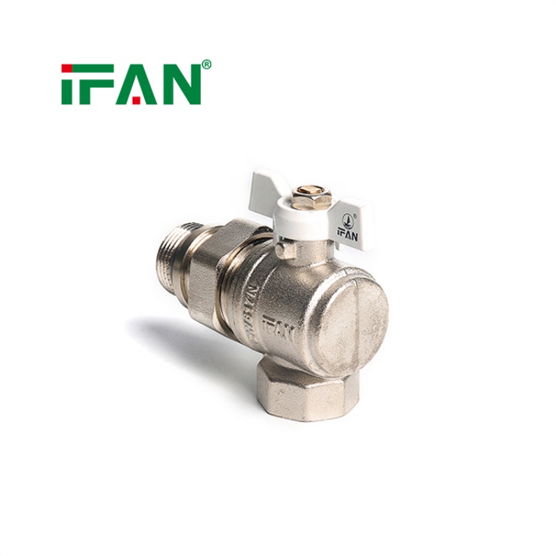 IFAN Angle Valve with Single Union and Butterfly Handle details Picture