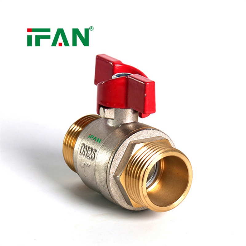 IFAN Affordable Forged and Polished Brass Ball Valve details Picture