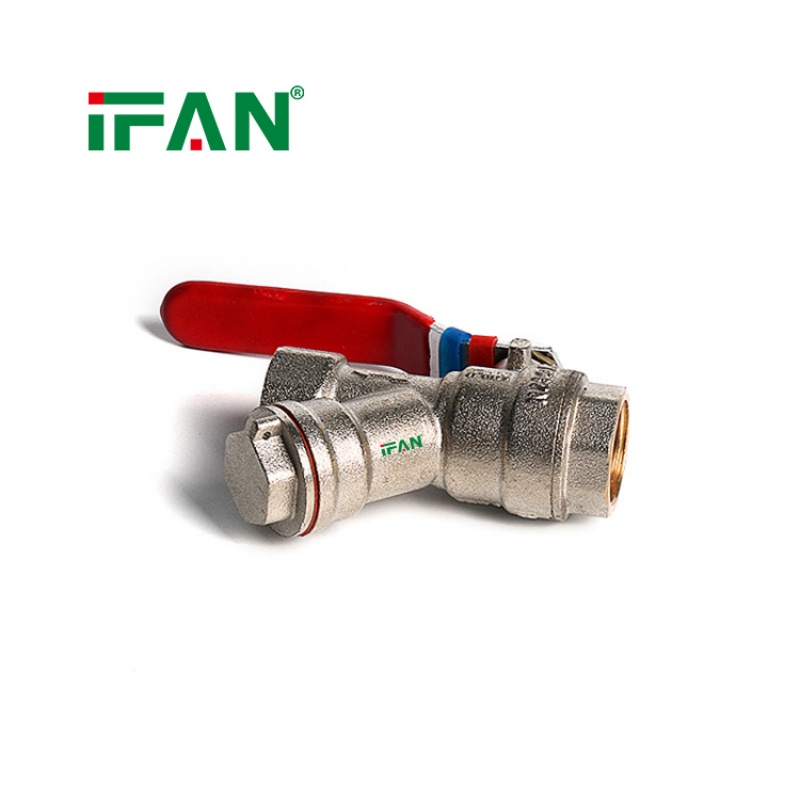 IFAN Brass Ball Valve with Filter – Factory Price details Picture
