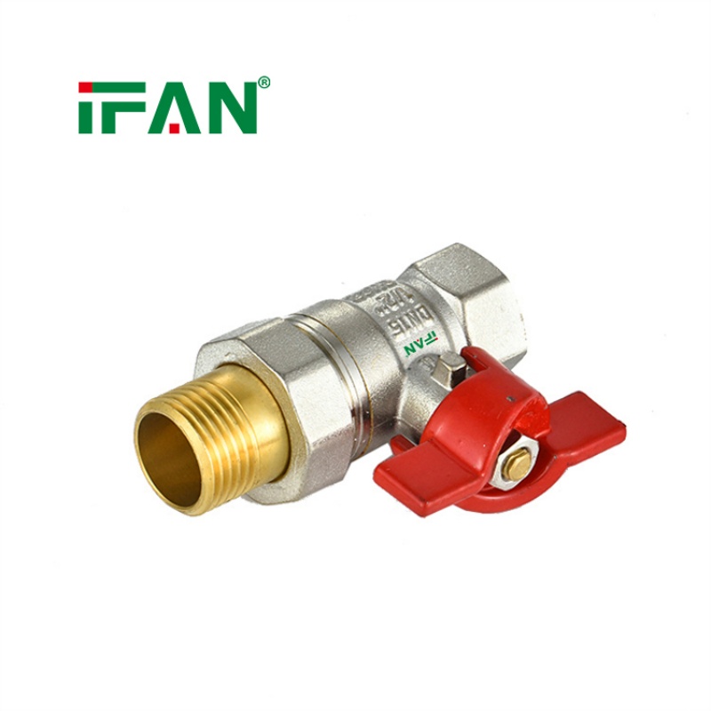 IFAN Safety-Locking Butterfly-Handle Ball Valve Specification image