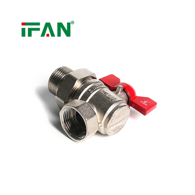 IFAN Angle Valve with Union and Butterfly Handle Item Picture