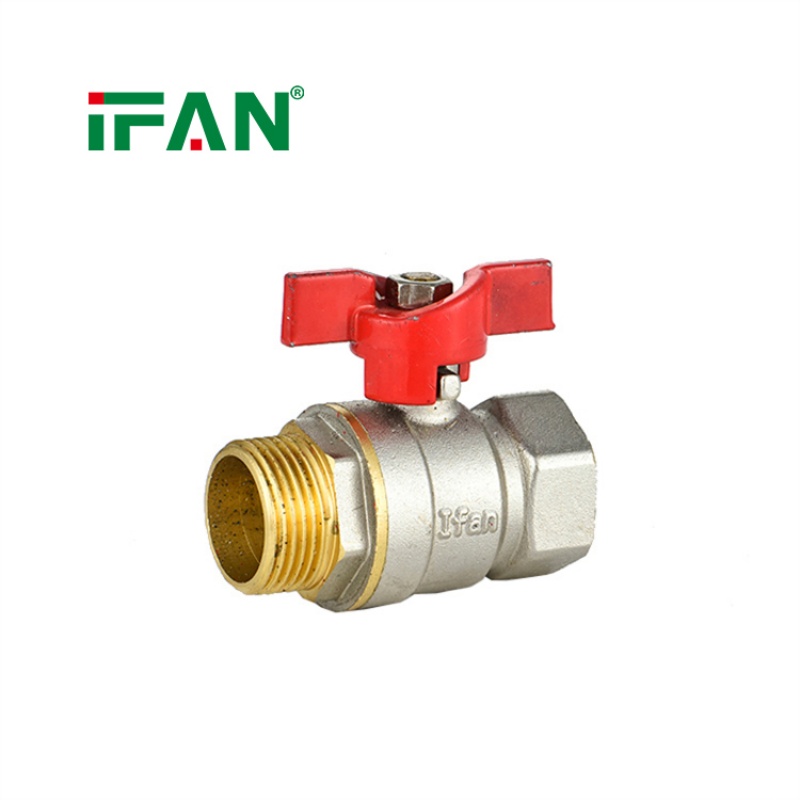IFAN Safety-Locking Butterfly-Handle Ball Valve Item Picture