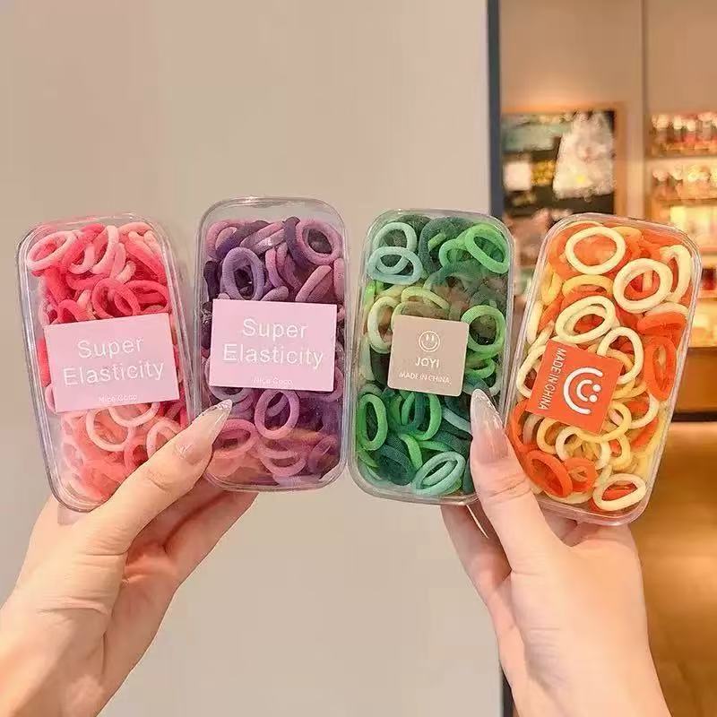 Toalla de alta elasticidad lazo de pelo no daña el color del pelo se ve bien diverso accesorios de pelo para niños loop 130249480