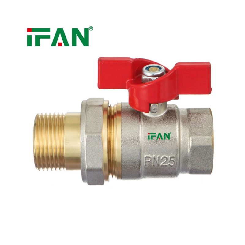 IFAN Cost-Effective Butterfly-Handle Union Ball Valve details Picture