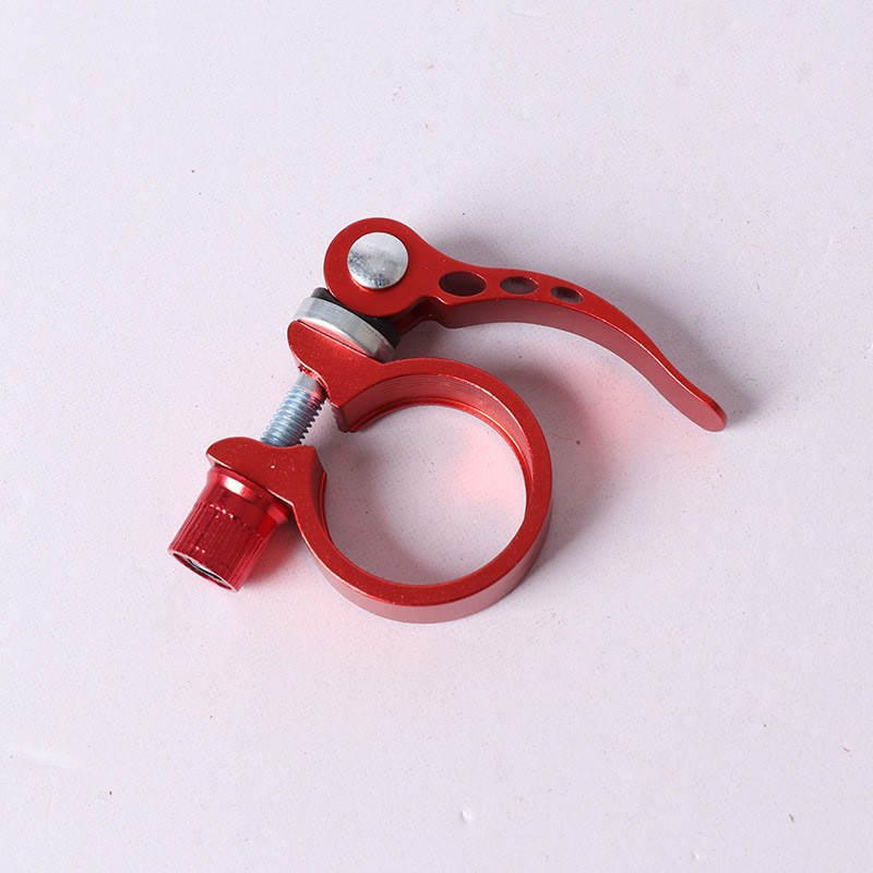 251005 Quick-release seat pipe clamp, mountain bike quick-release aluminum alloy seat pipe clamp, 31.8mm saddle pipe lock clamp, dead-fly road bike pipe clamp, seat bar fixing buckle Application Scenario