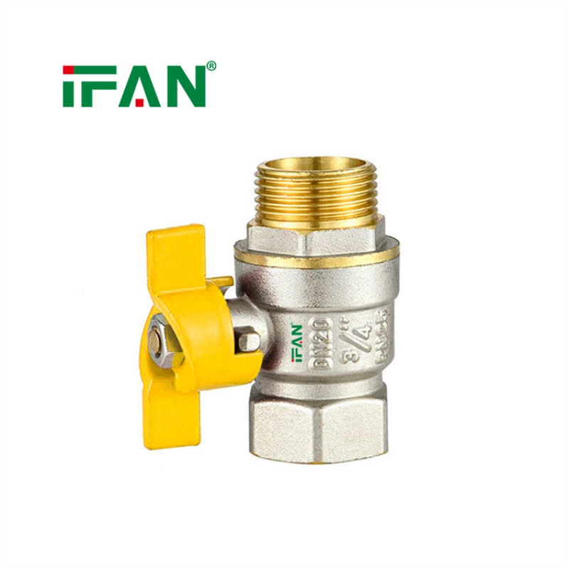 IFAN Pressure-Resistant Ball Valve with Male Thread