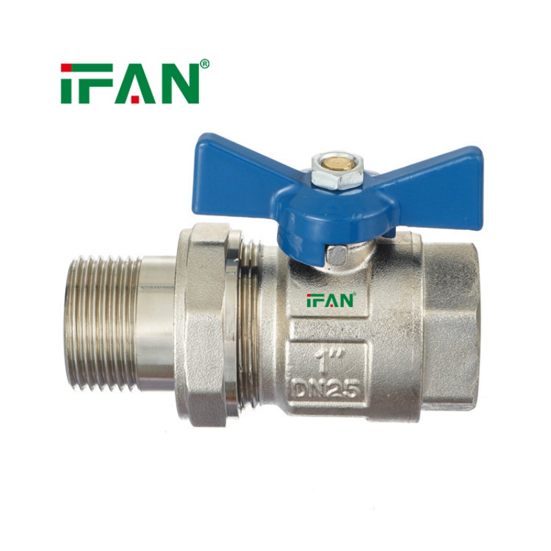 IFAN Residential Ball Valve with Union and Butterfly Handle Specification image