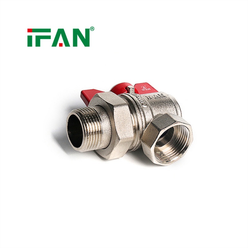 IFAN Angle Valve with Union and Butterfly Handle Application Scenario