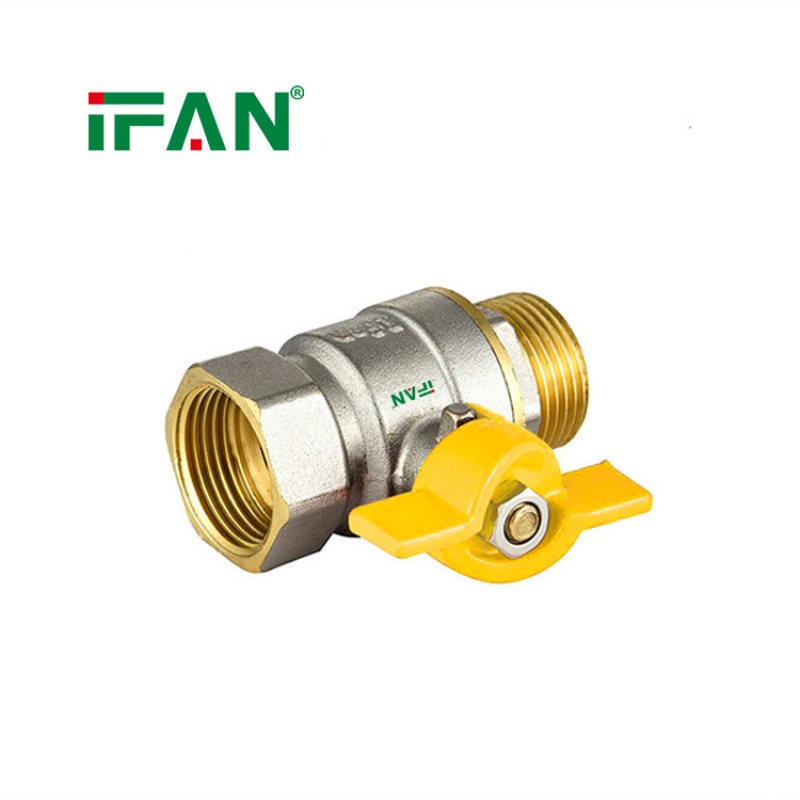 IFAN Pressure-Resistant Ball Valve with Male Thread details Picture