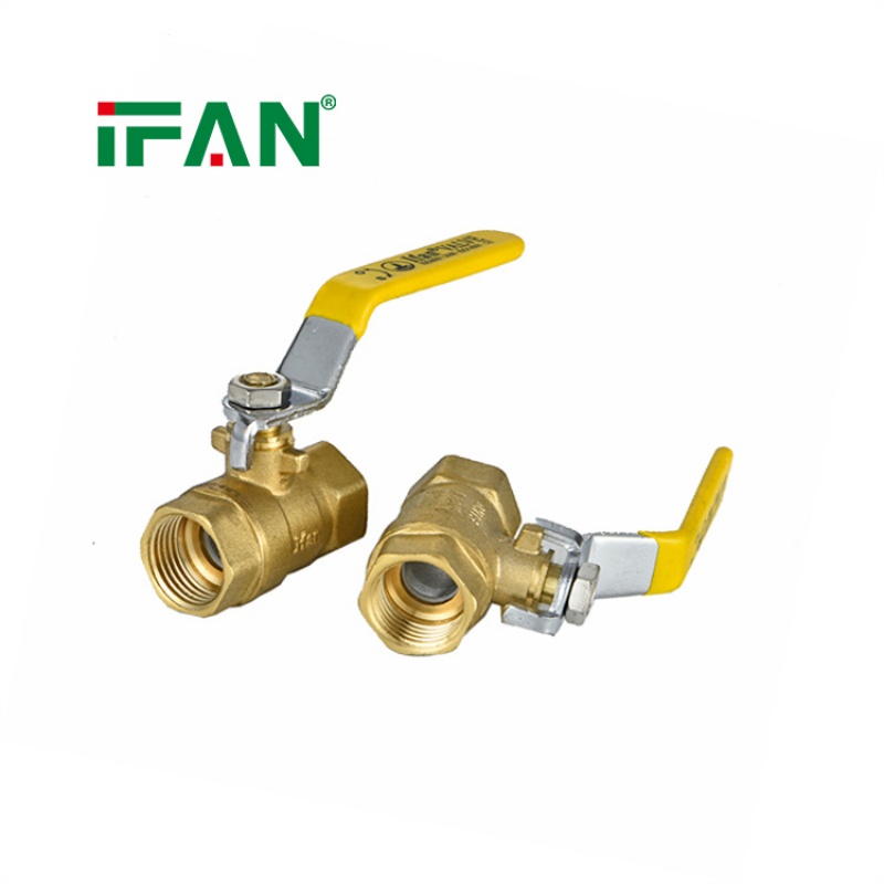 IFAN Reliable Yellow-Handle Female-Thread Ball Valve Item Picture