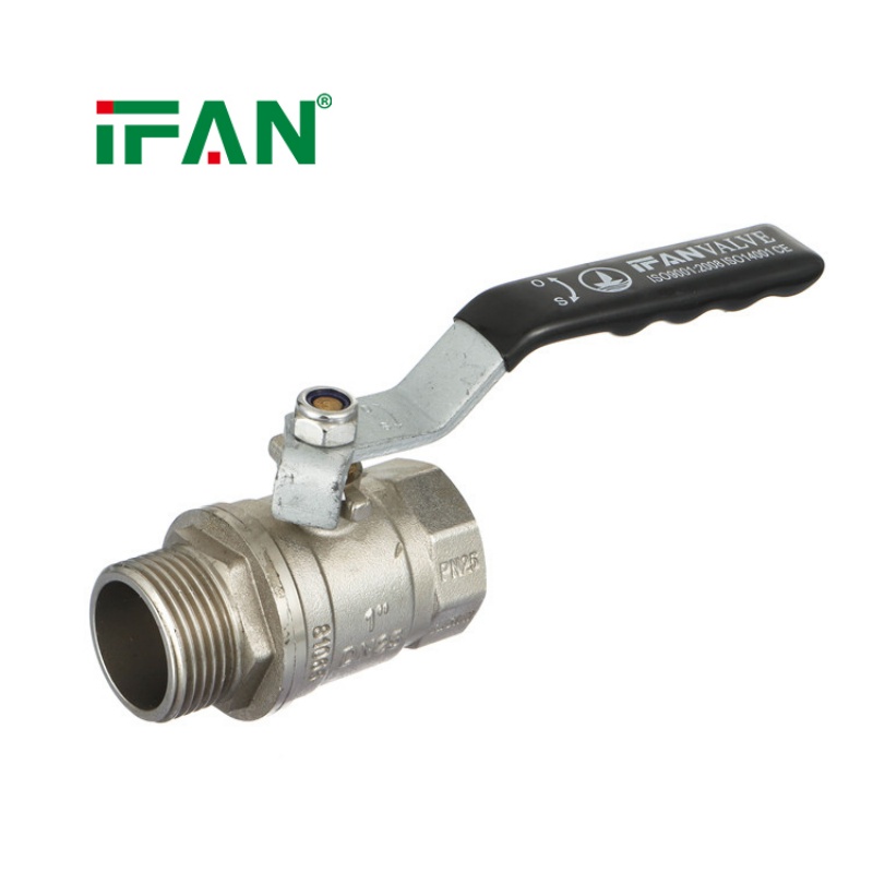 IFAN High-Quality Brass Ball Valve with Male Thread