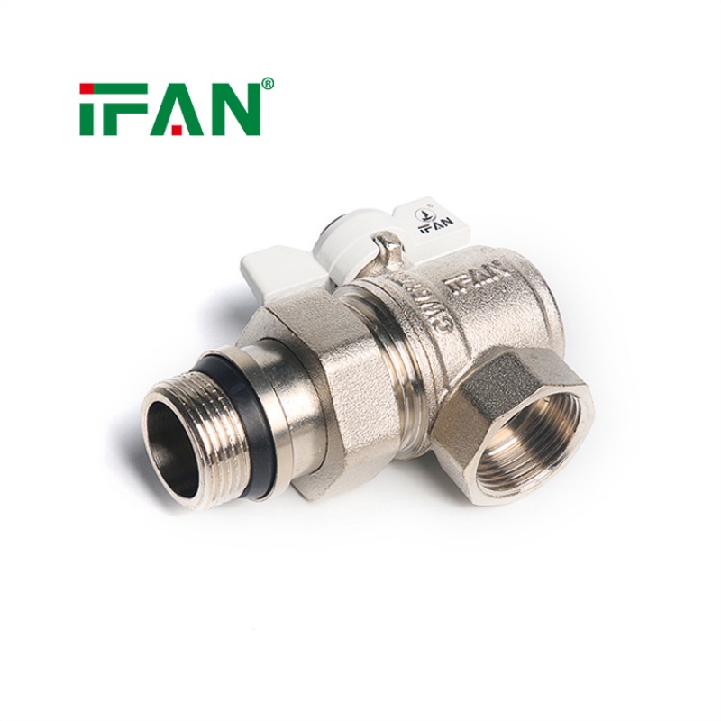 IFAN Angle Valve with Single Union and Butterfly Handle Application Scenario