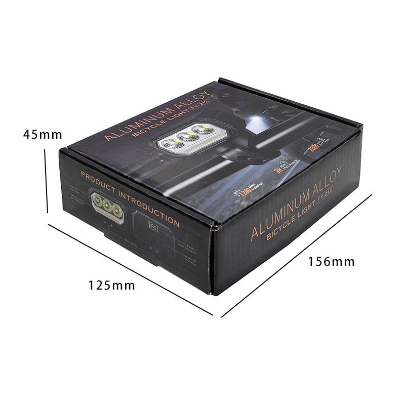 FY-212 electric display bicycle headlight USB charging bicycle aluminum alloy headlight bicycle hanging headlight Strong light flashlight Cycling equipment pic 14