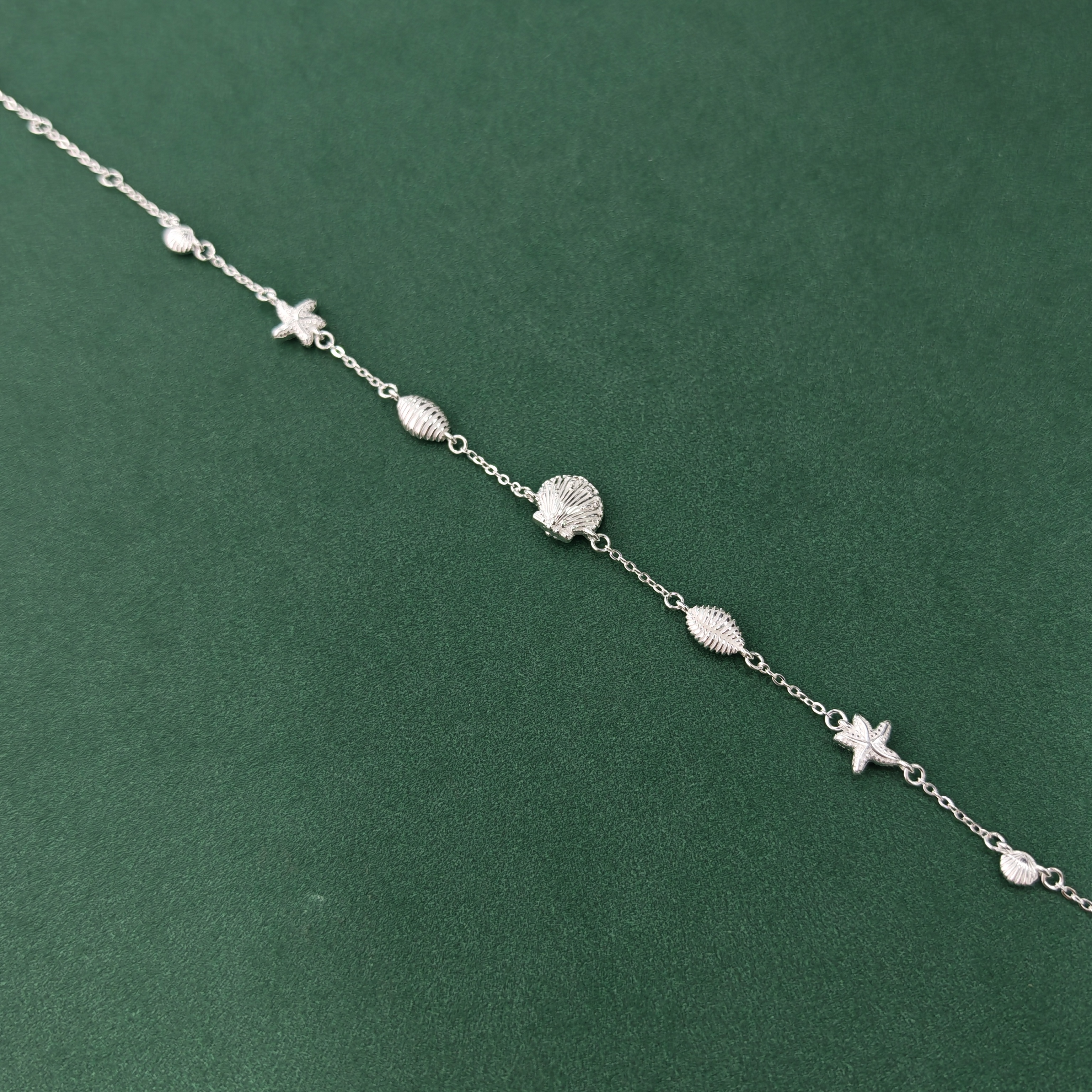 APOTIE oppervertie [pearl magic sea] plata estrella de mar concha perla S925 plata pulsera moda tendencia accesorios regalos pic 2