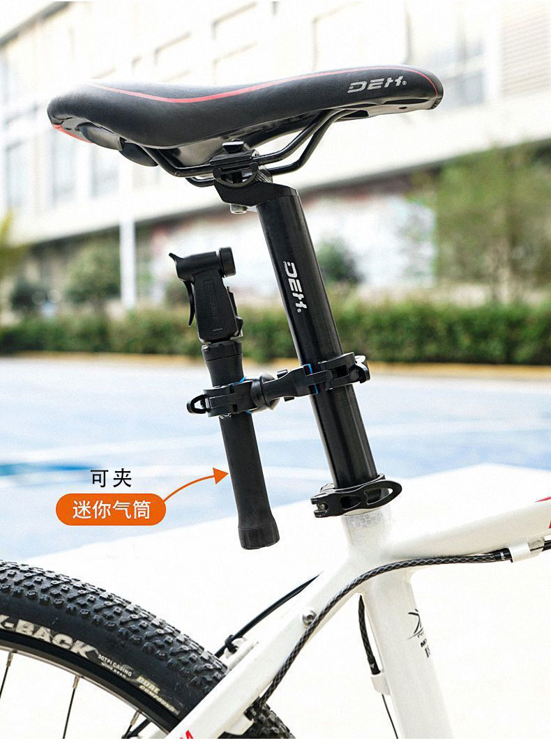 260123 Double-button lamp stand, bicycle lamp stand, double-hole quick-release tool-free flashlight clip, 360° rotating headlamp fixed bracket, flashlight lamp clip, headlamp stand bike clip pic 10
