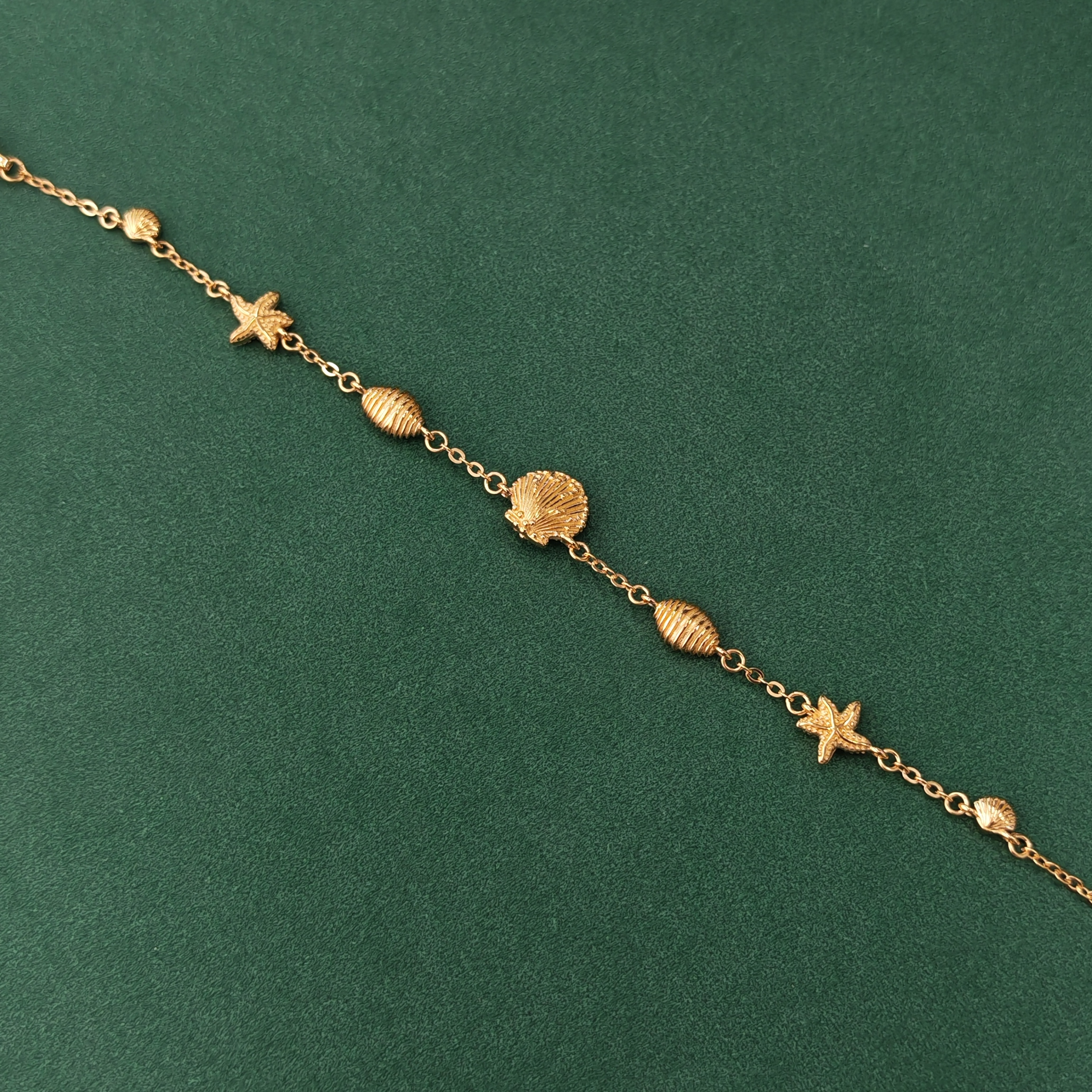 APOTIE oppervertie [pearl magic sea] plata estrella de mar concha perla S925 plata pulsera moda tendencia accesorios regalos pic 1