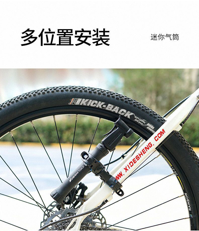 260123 Double-button lamp stand, bicycle lamp stand, double-hole quick-release tool-free flashlight clip, 360° rotating headlamp fixed bracket, flashlight lamp clip, headlamp stand bike clip pic 9