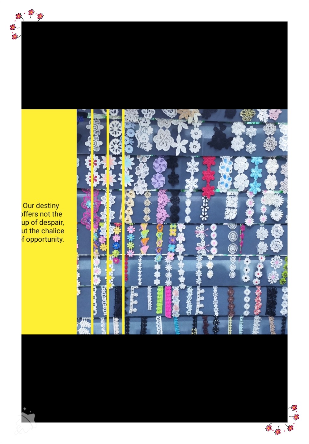 Yiwu Tianjiao Lace Co., LTD describe pic - 1