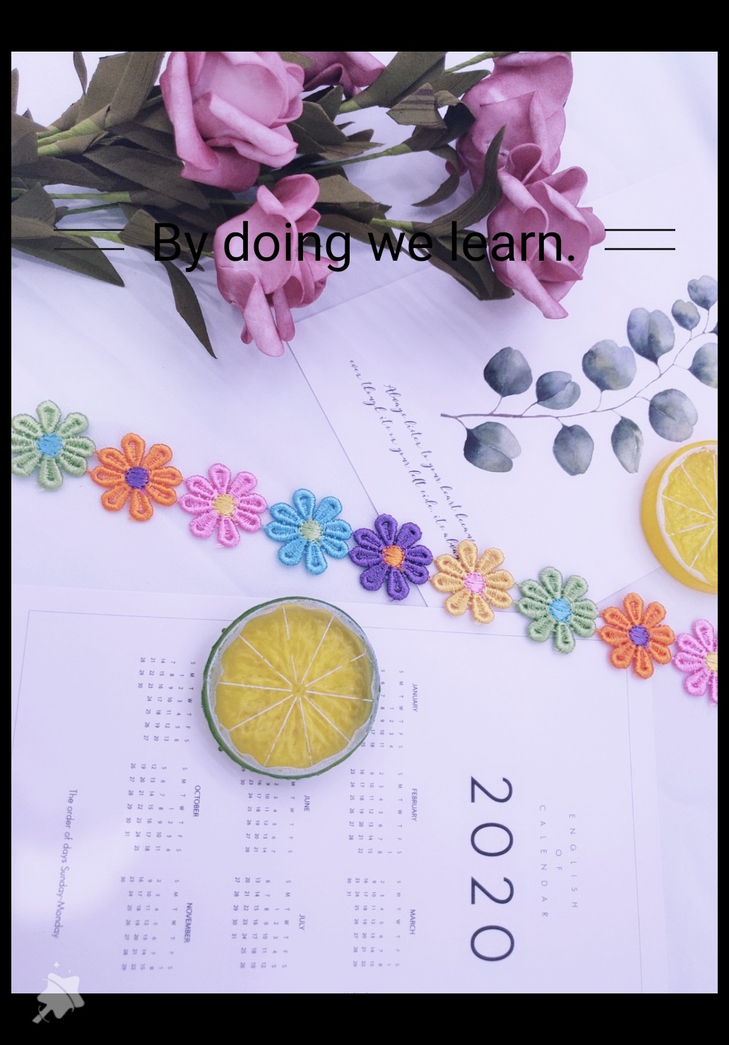 100% polyester material, six-color multi-color sunflower DIY exquisite water-soluble lace details Picture