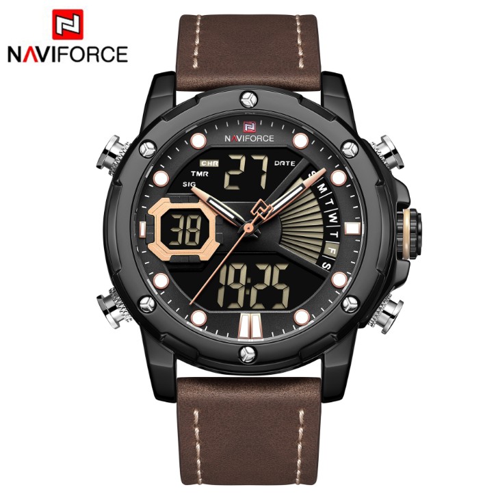 AVIFORCE/ Linxiang 9172 Men's Watch Waterproof quartz belt sport electronic watch men's watch details Picture