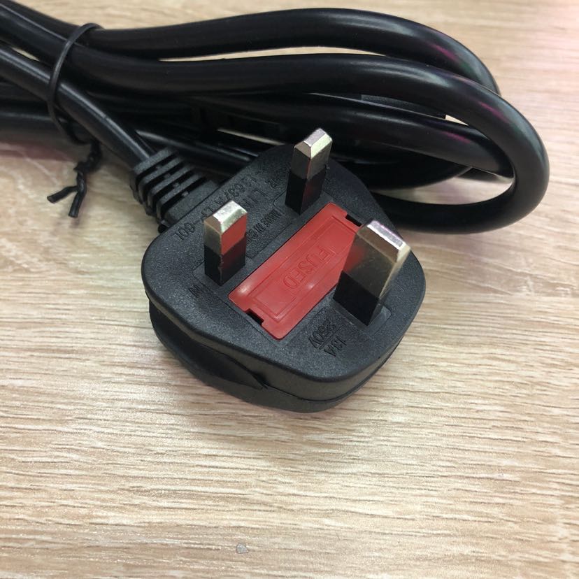 1.5米大英氏插头纯铜3/1mm带保险丝3/0.75mm详情图3