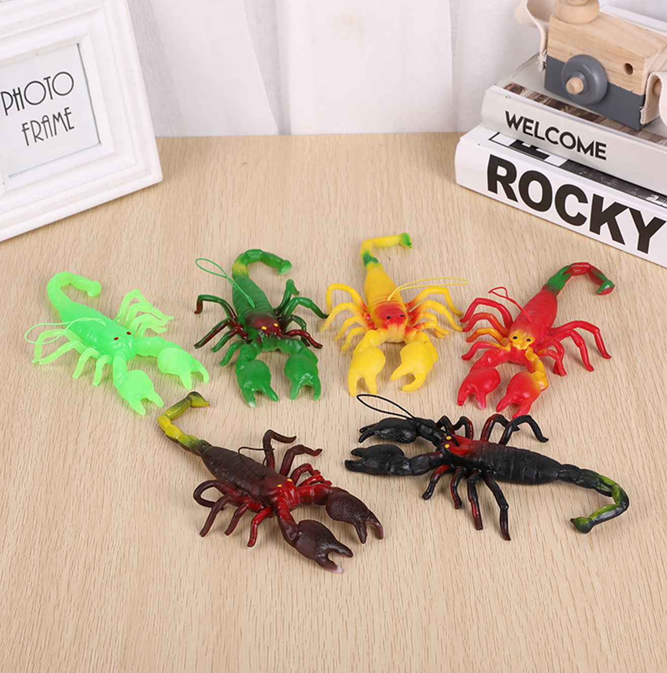 义乌好货 仿真昆虫1号蝎子塑胶仿真蝎子详情图2