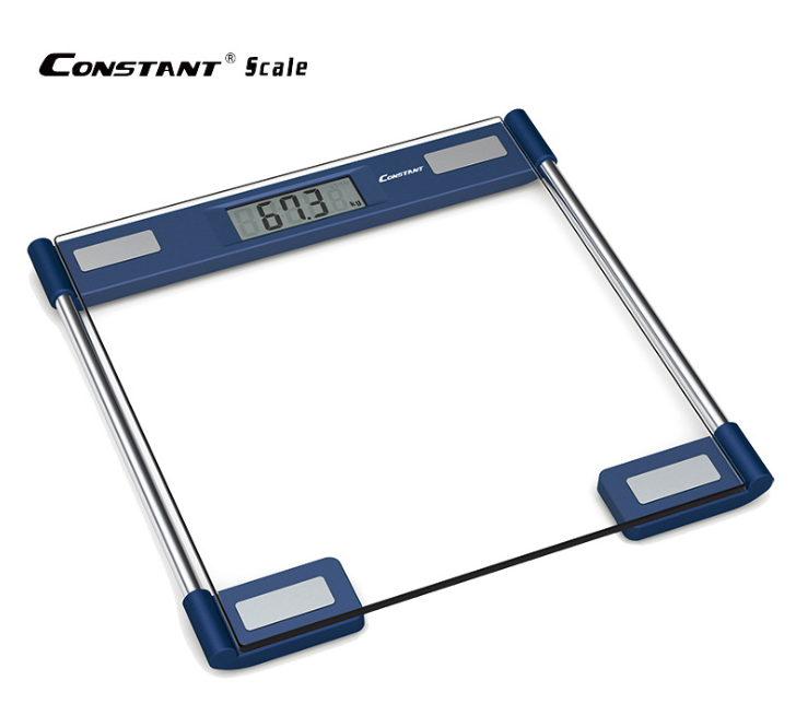 14192-397A精准方形高强度钢化玻璃体重秤数字式健康电子人体秤详情图1