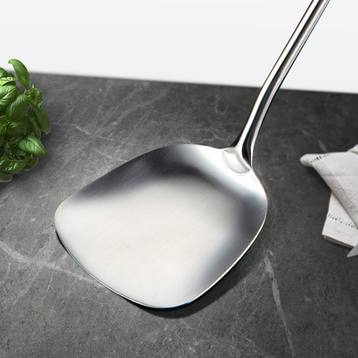 Yiwu Quality stainless steel rosewood kitchenware set, complete household kitchen spatula, cooking spoons and cookware detail image 3