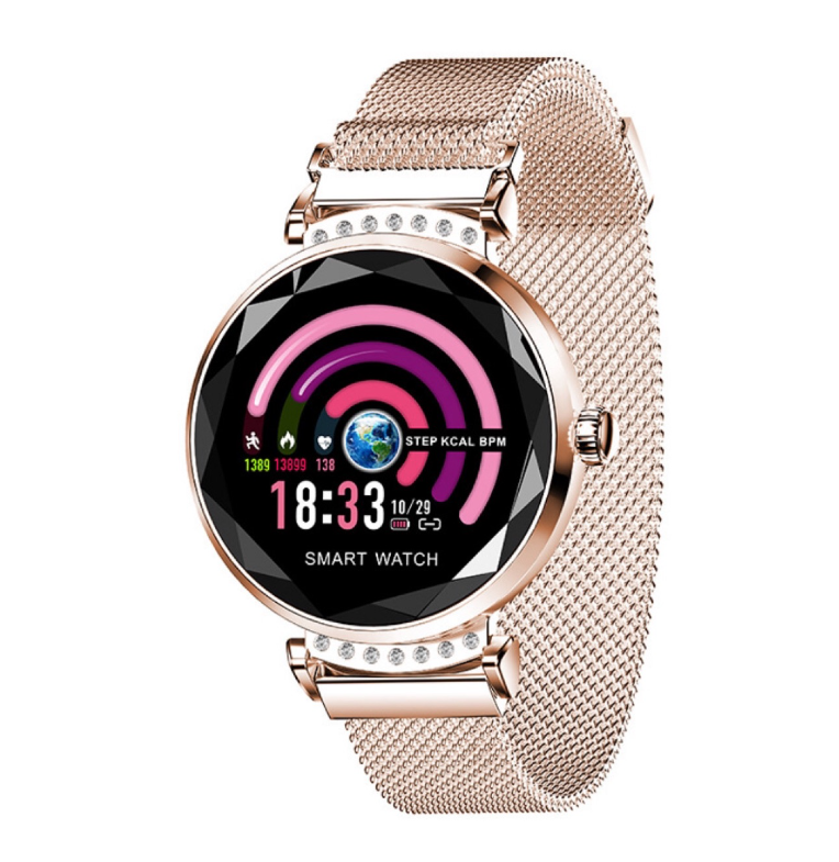 Yiwu Quality ZM103 Smart Bracelet with continuous heart rate detection, waterproof female physiological reminder magnetic strap detail image 1