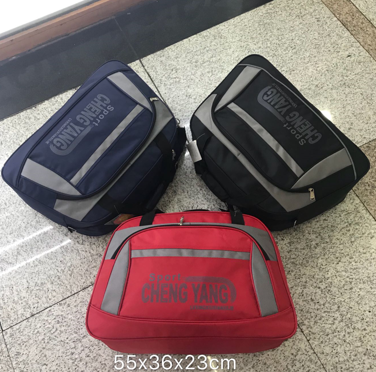 Yiwu quality waterproof nylon hand-held travel bags, business trip and travel luggage bags for men and women, short-distance travel bags detail image 1
