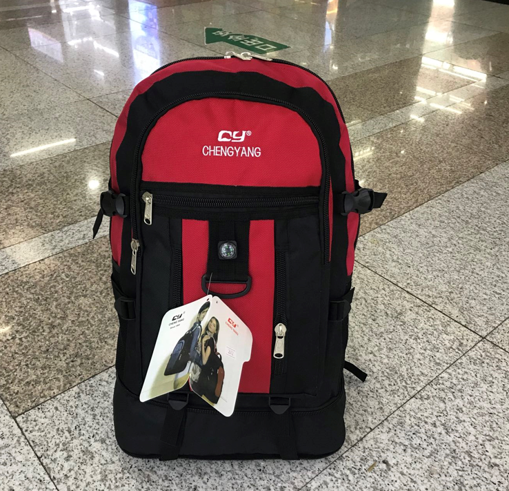 义乌好货 户外登山包徒步旅行包大容量户外运动双肩包加层背包详情图3