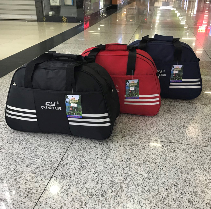 Yiwu Good Goods hand-held travel bags, business trip luggage bags, single-shoulder waterproof travel bags, men's short-distance travel bags detail image 1