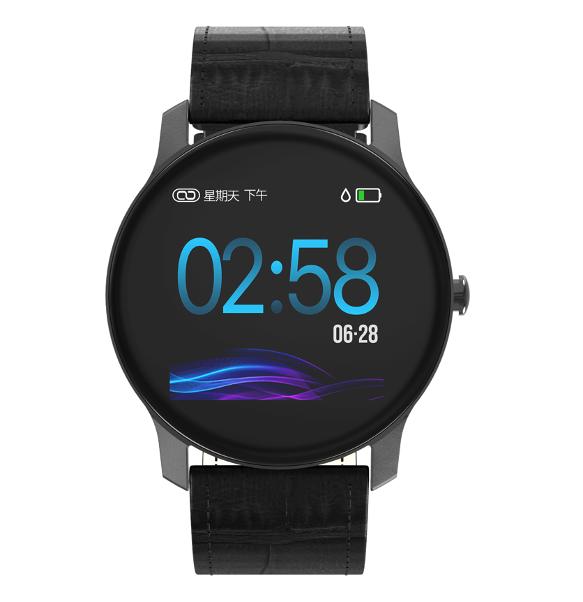 Yiwu Haohuo business sports waterproof smartwatch, health heart rate and blood pressure detection alarm reminder detail image 1