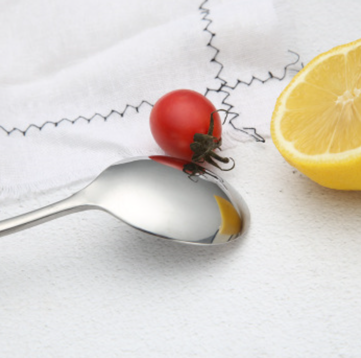 Yiwu Good Goods Stainless Steel Spoon Tableware Spoon Long Handle Coffee Spoon Children Soup Spoon details Picture