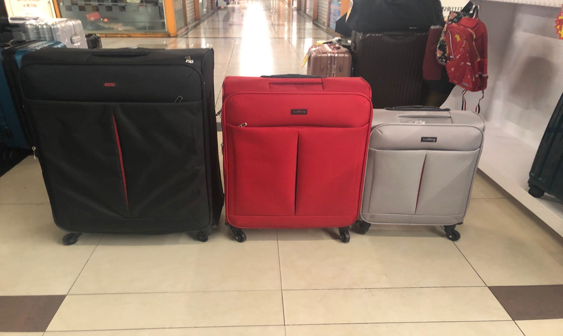 义乌好货 20寸3605-3行李箱万向轮旅行登机箱子轻便旅行箱详情图1