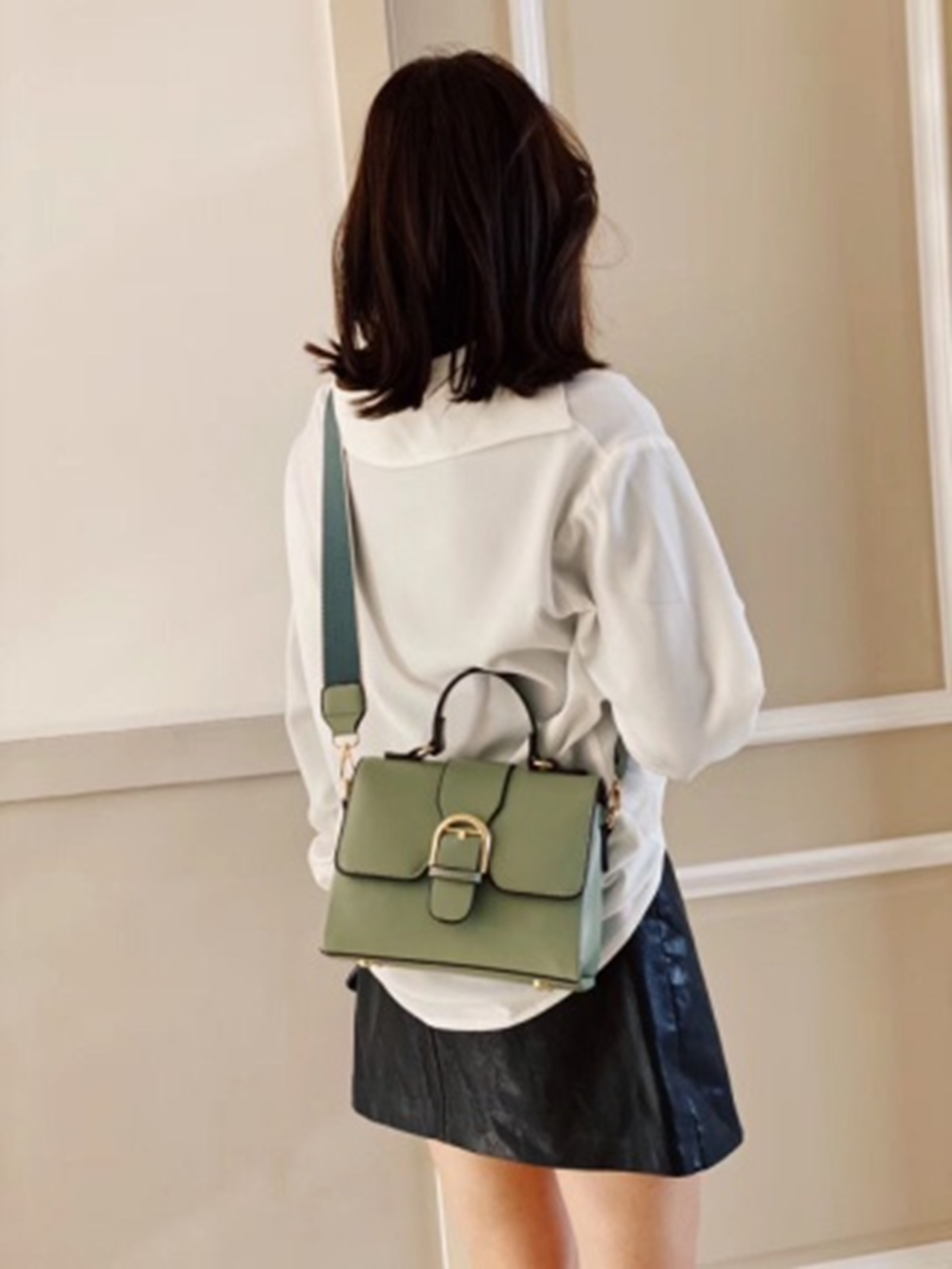 Yiwu Good Goods 2187 Barryreni Women's Bag Fashion Handbag Shoulder Bag details Picture