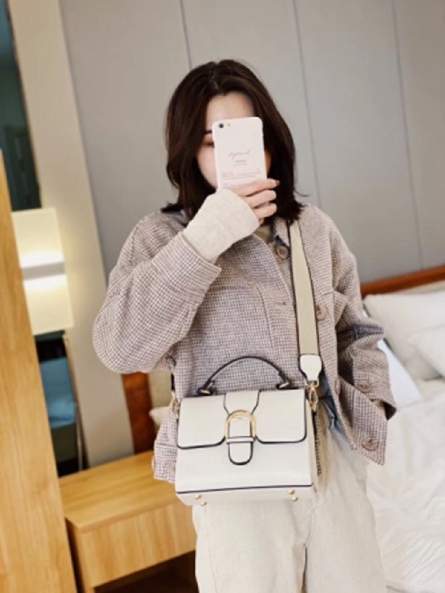 Yiwu Good Goods 2187 Barryreni Women's Bag Fashion Handbag Shoulder Bag Specification drawing