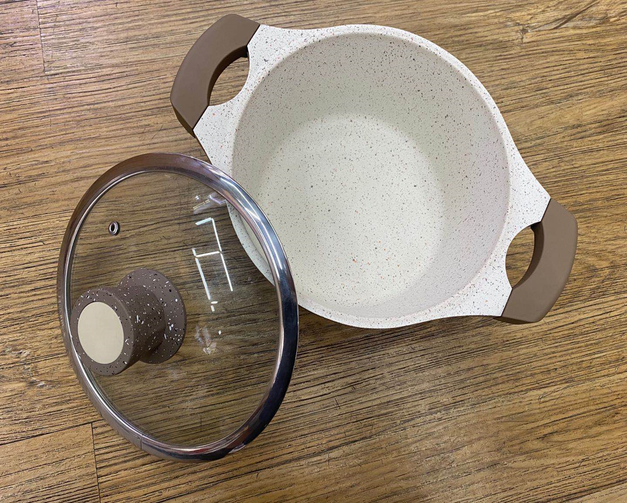 Yiwu quality 24CM non-stick pot, tourmaline pot, soup pot, stewing pot and porridge pot detail image 3