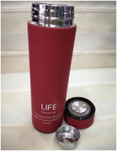Yiwu Selection straight business vacuum cup straight cup 500ML Specification drawing