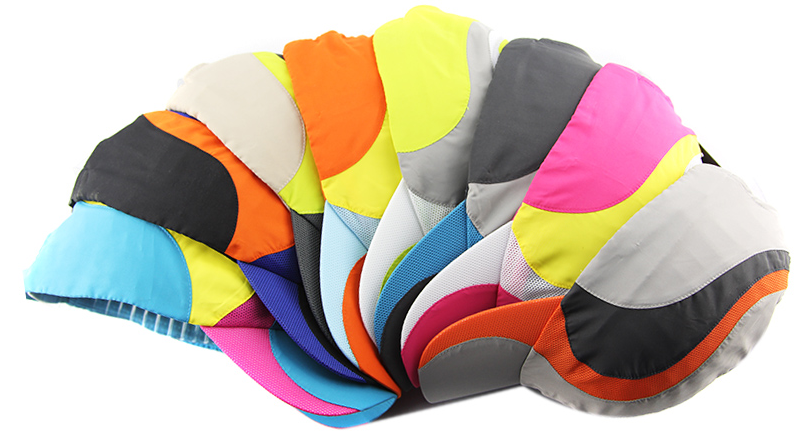 夏天户外折叠便携速干帽男女士登山出游防晒透气网帽夏季帽子厂家详情图11