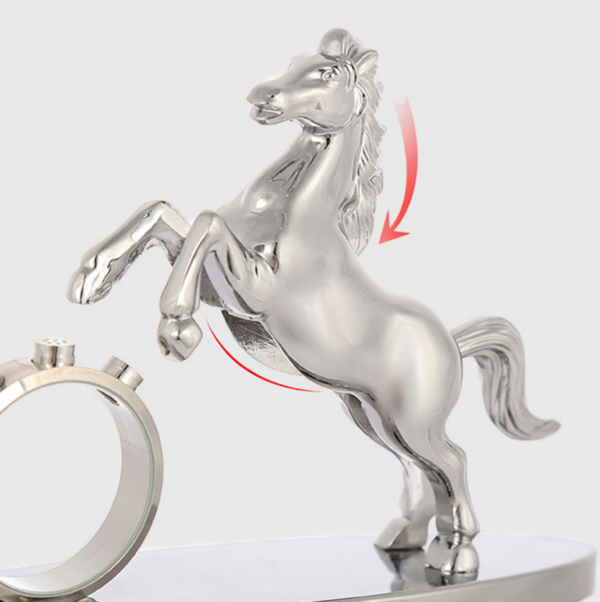 汽车用品批发 车载香水座马饰摆件 马到成功车内香薰摆件详情2