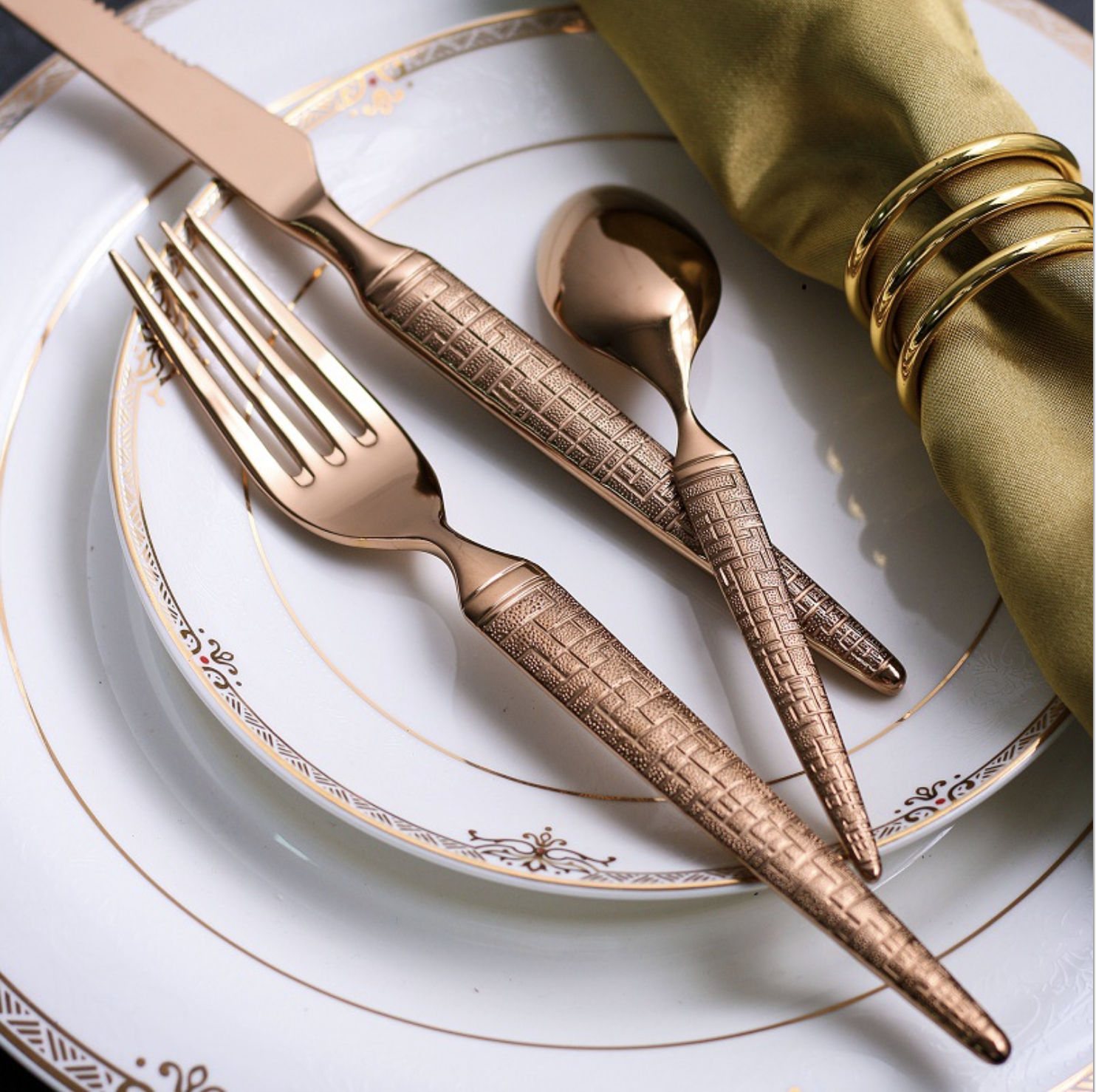 Into The E-Commerce Original Knife, Fork And Spoon Set Spoon 304 Stainless Steel Hotel Gifts Specification drawing