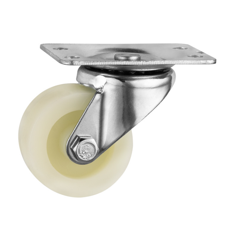 义乌好货 2寸pp脚轮加厚工业尼龙轮平板耐磨轱辘家具万向轮子详情图1