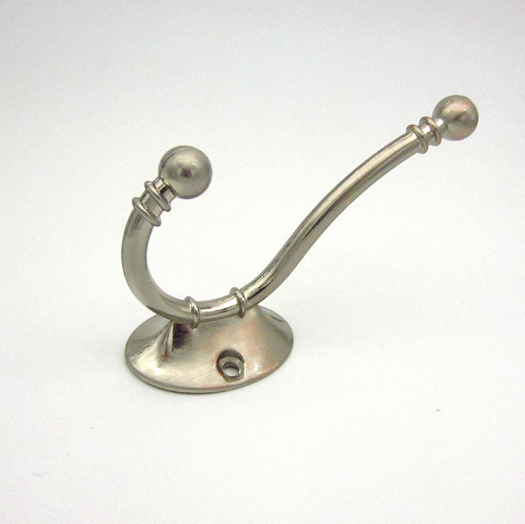 义乌好货 锌合金衣钩窗帘挂钩金属挂钩大号挂衣钩详情图1