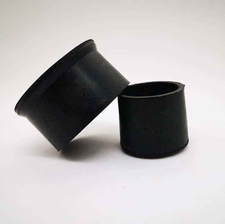 Yiwu Good Goods Round Rubber Foot Mat Soft Rubber Outer Foot Cover Stainless Steel Pipe Aluminum Pipe Iron Pipe full figure