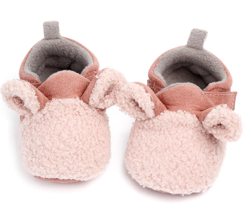 婴儿棉鞋冬季可爱宝宝保暖防滑学步鞋泰迪不掉鞋批发家居鞋详情图4