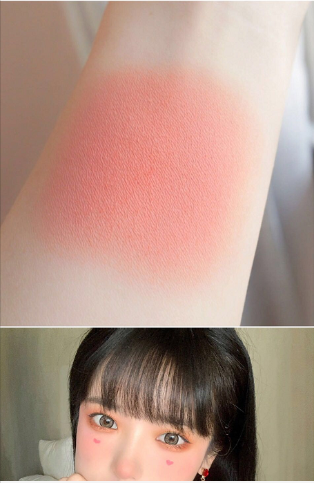 爆款彩妆甜蜜粉腮红 裸妆自然好气色腮红盘胭脂 显白详情1