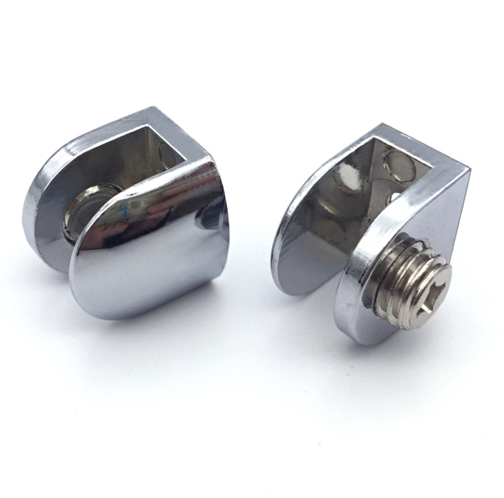 义乌好货 弧形玻璃夹尖形夹玻璃夹平面夹玻璃层板夹酒柜夹展示架详情图2