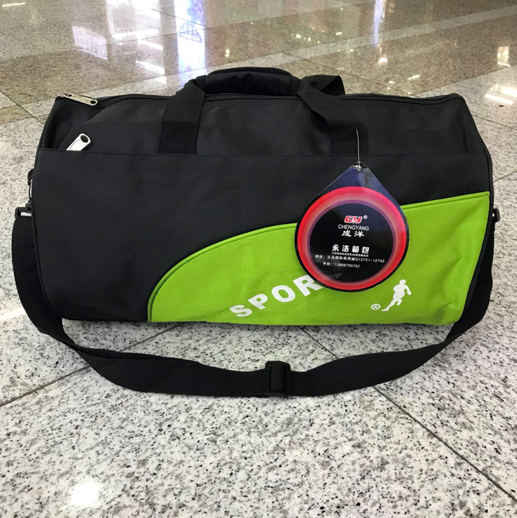 Yiwu Good Goods large-capacity luggage bags, travel bags, travel bags, short-distance business fitness bags, light and portable detail image 1