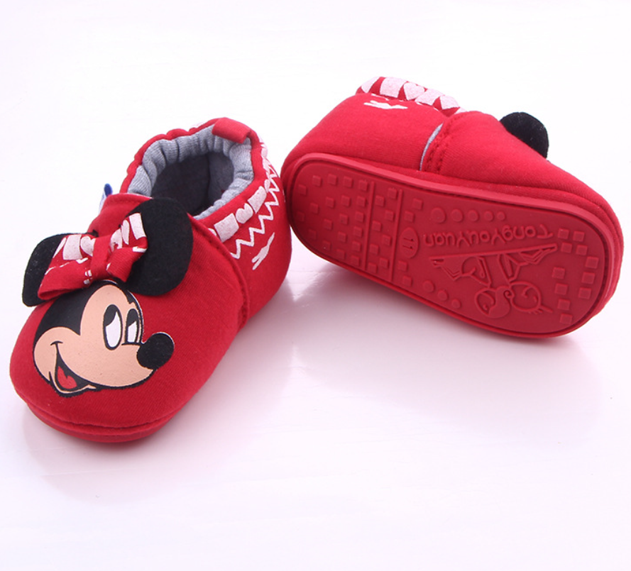 卡通橡胶底不掉鞋 宝宝学步鞋详情图5